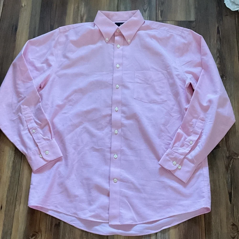 Stafford Light Pink Dress Shirt 16/34 - Picture 1 of 3